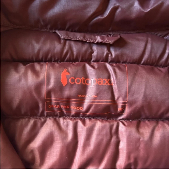 Cotopaxi Men’s Small Fuego Down Insulated Puffer Vest NWT Chestnut Spice Brown - Picture 15 of 16